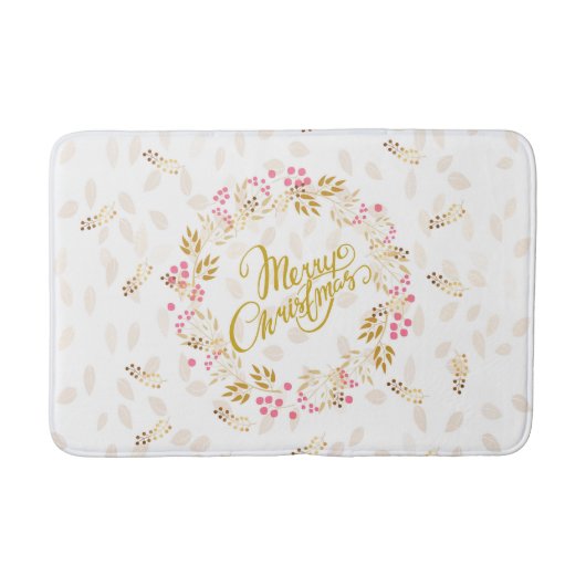 Tapis De Bain Bath Mat Joyeux Noël (Devant)
