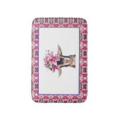 Tapis De Bain Bath Mat Lilly la chèvre (Devant (Vertical))