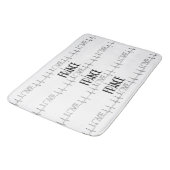 Tapis De Bain Bath Mat Love France (Angle)