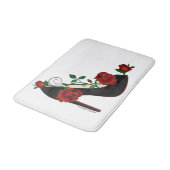 Tapis De Bain Bath Mat - Rose de Stiletto (Angle)