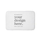 Tapis De Bain Bath Mat Votre Conception Télécharger (Devant)