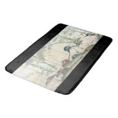 Tapis De Bain Bathmat animal sauvage bambou d'oiseaux de grue as (Angle)