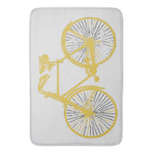 Tapis De Bain Bathmat Cool or jaune vélo (devant Vertical)