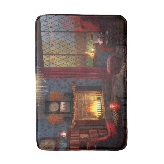 Tapis De Bain Bathmat de tranquillité d'automne (Devant (Vertical))