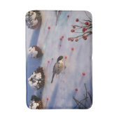 Tapis De Bain Bathmat d'hiver de poulet (Devant (Vertical))