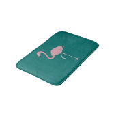Tapis De Bain Bathmat Flamant rose (Angle)