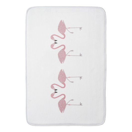 Tapis De Bain Bathmat Flamant rose (devant Vertical)