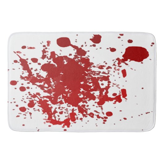 Tapis De Bain Bathmat Halloween splatter sang sanglant (Devant)