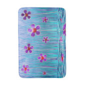 Tapis De Bain Bathmat Shy Daisies (Devant (Vertical))