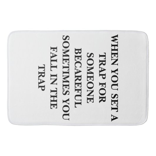 Tapis De Bain Bathmat TRAP (Devant)