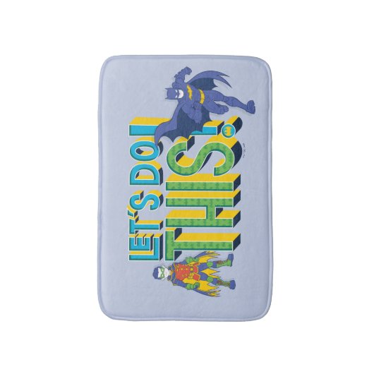 Tapis De Bain Batman | Faisons ceci (Devant (Vertical))