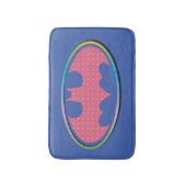 Tapis De Bain Batman | Logo Pink Polka Dot (Devant (Vertical))
