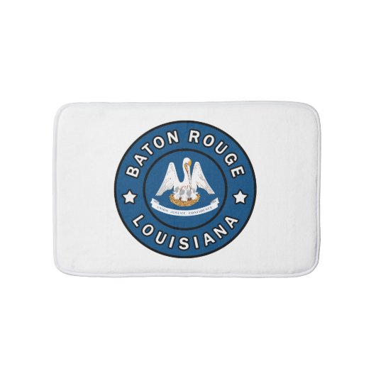 Tapis De Bain Baton Rouge Louisiane (Devant)