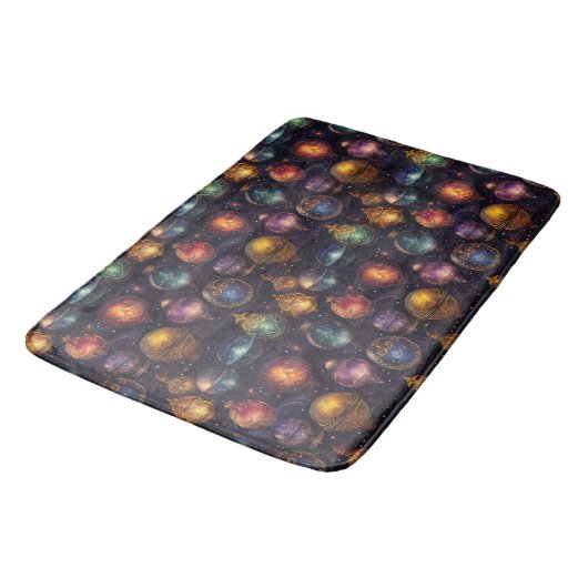 Tapis De Bain Baubles de Noël Bain Mat (Angle)