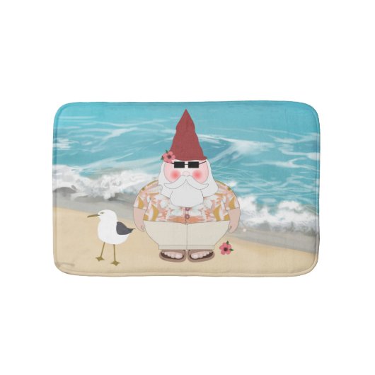 Tapis De Bain Beach Gnome Bathmat (Devant)