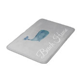 Tapis De Bain Beach House Baleine Mat moyen bain (Angle)