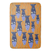 Tapis De Bain Beach House Fish Paysage marin Pêcheur de bord de  (devant Vertical)