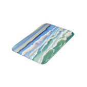 Tapis De Bain Beach Ocean Sea Design 300 Blue Green (Angle)