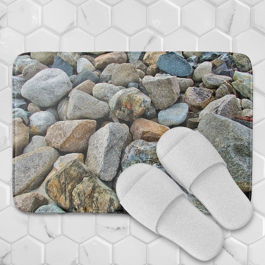 Tapis De Bain Beach Rocks