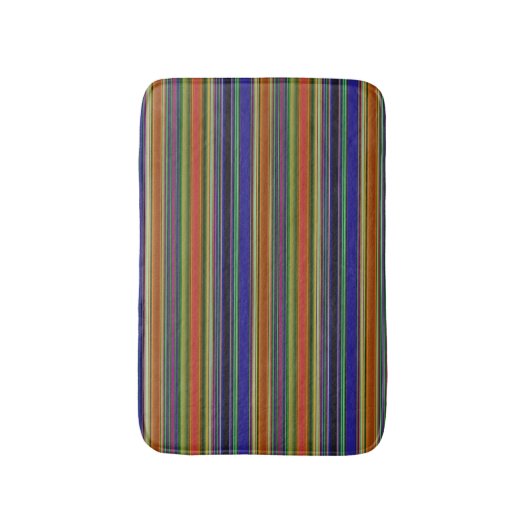 Tapis De Bain Beach Stripes (Devant (Vertical))