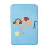 Tapis De Bain Beach Volleyball (Devant (Vertical))