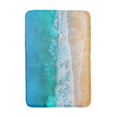 Tapis De Bain Beach Walk Océan turquoise Waves Water Breeze (Devant (Vertical))