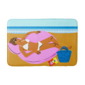 Tapis De Bain Beachy Keen - Rose (Devant)