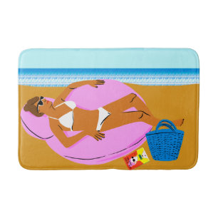 Tapis De Bain Beachy Keen - Rose