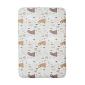 Tapis De Bain Bears mignonne dans le Motif Woods (Devant (Vertical))
