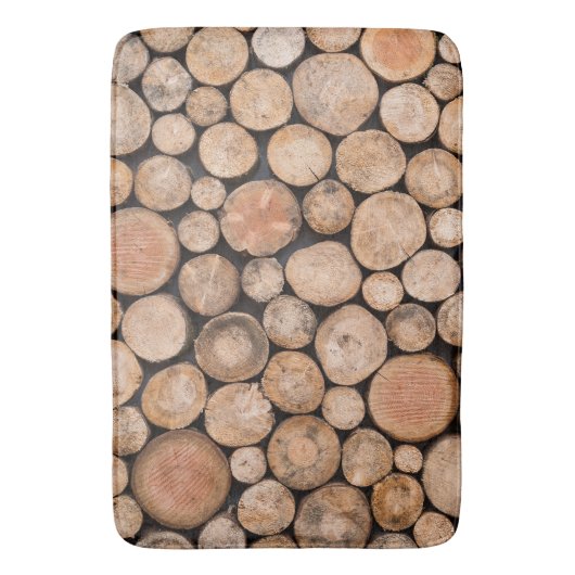 Tapis De Bain beau bois (devant Vertical)