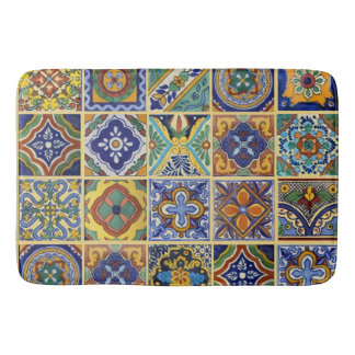 Tapis De Bain Beau carrelage de Boho Talavera