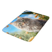 Tapis De Bain Beau chats beau jardin (Angle)