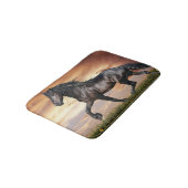 Tapis De Bain Beau Cheval Noir (Angle)