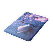 Tapis De Bain Beau cygne dans le lac (Angle)