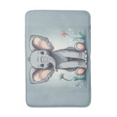 Tapis De Bain Beau éléphant assis (Devant (Vertical))