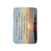 TAPIS DE BAIN BEAU ISAIAH 41:10 SUNRISE (Devant (Vertical))