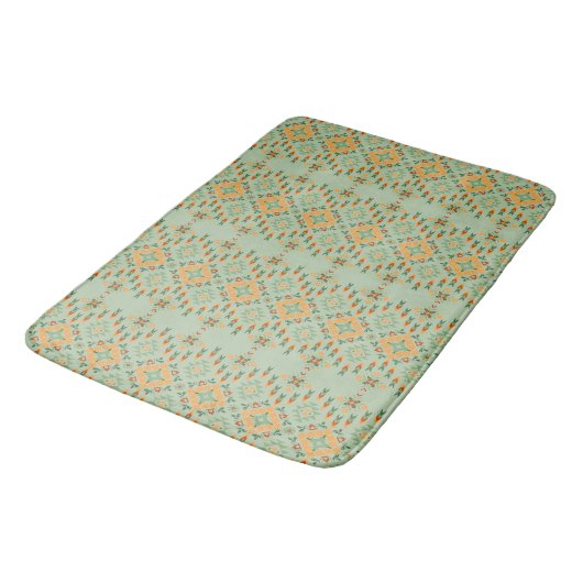 Tapis De Bain Beau Motif Africain (Angle)