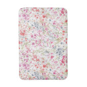 Tapis De Bain Beau Motif d'aquarelle Fleur sauvage (Devant (Vertical))