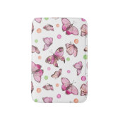 Tapis De Bain Beau papillon & Pois (Devant (Vertical))