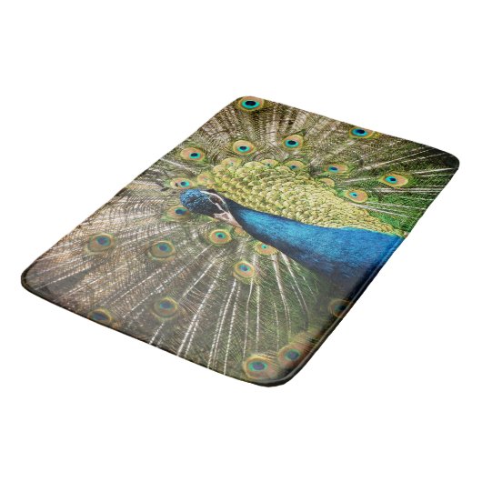 Tapis De Bain Beau Peacock (Angle)