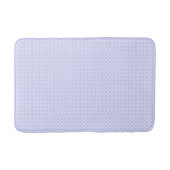Tapis De Bain Beau Périwinkle Quatrefoil Motif Spring (Devant)