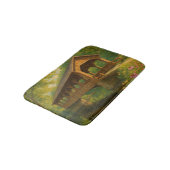 Tapis De Bain Beau pont couvert d'été art (Angle)