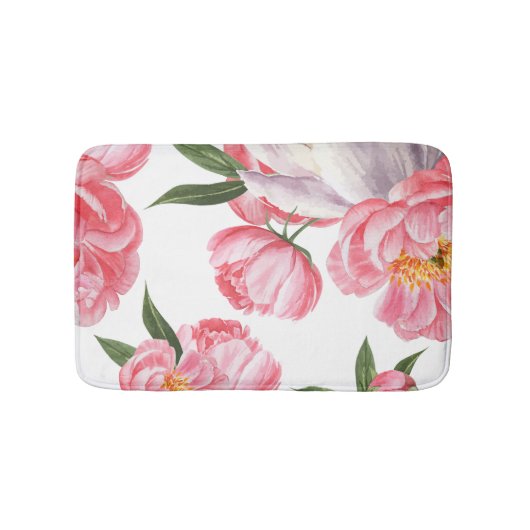 Tapis De Bain Beau Rose (Devant)