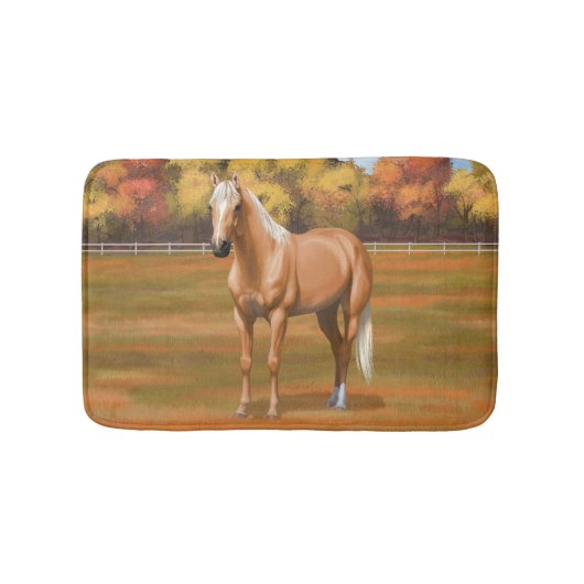 Tapis De Bain Beau Stallion Cheval Palomino Quarter (Devant)