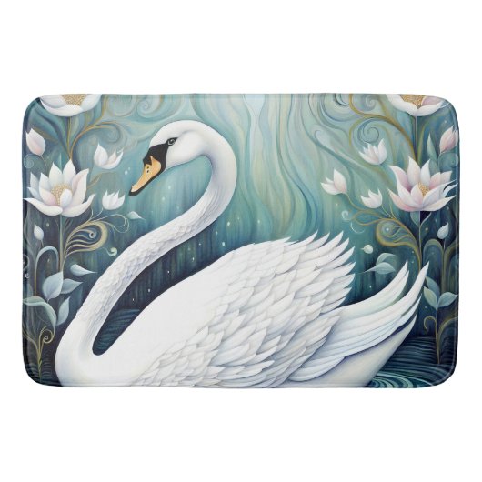 Tapis De Bain Beau Swan (Devant)