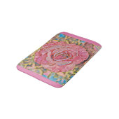 Tapis De Bain Beau tableau rose rose rose (Angle)