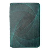 Tapis De Bain Beau tapis vert émeraude Abstrait, vert foncé (devant Vertical)