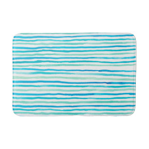 Tapis De Bain Beau turquoise à l'eau
