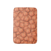 Tapis De Bain Beaucoup de boules de basket (Devant (Vertical))