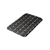 Tapis De Bain Beaucoup de Motif de chats noirs (Angle)